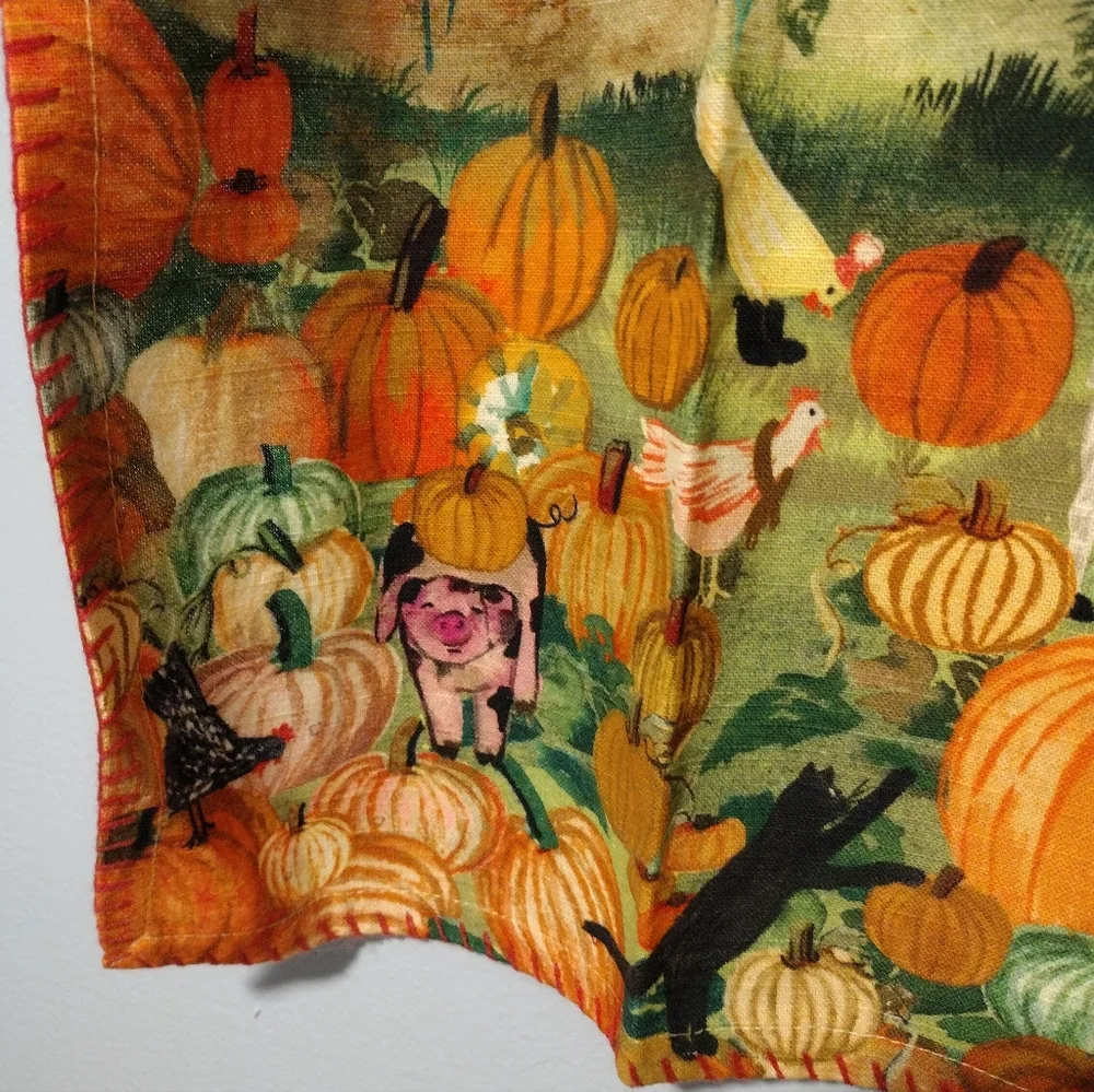 Anthropologie Fall Harvest Dish Towel - Picture 4 of 10